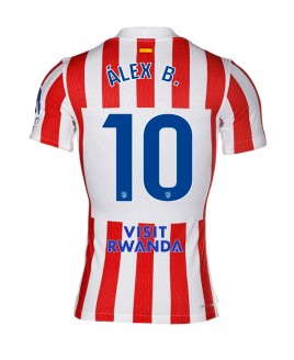 Günstige Atletico Madrid Alex Baena #10 Heimtrikot 2025-26 Kurzarm